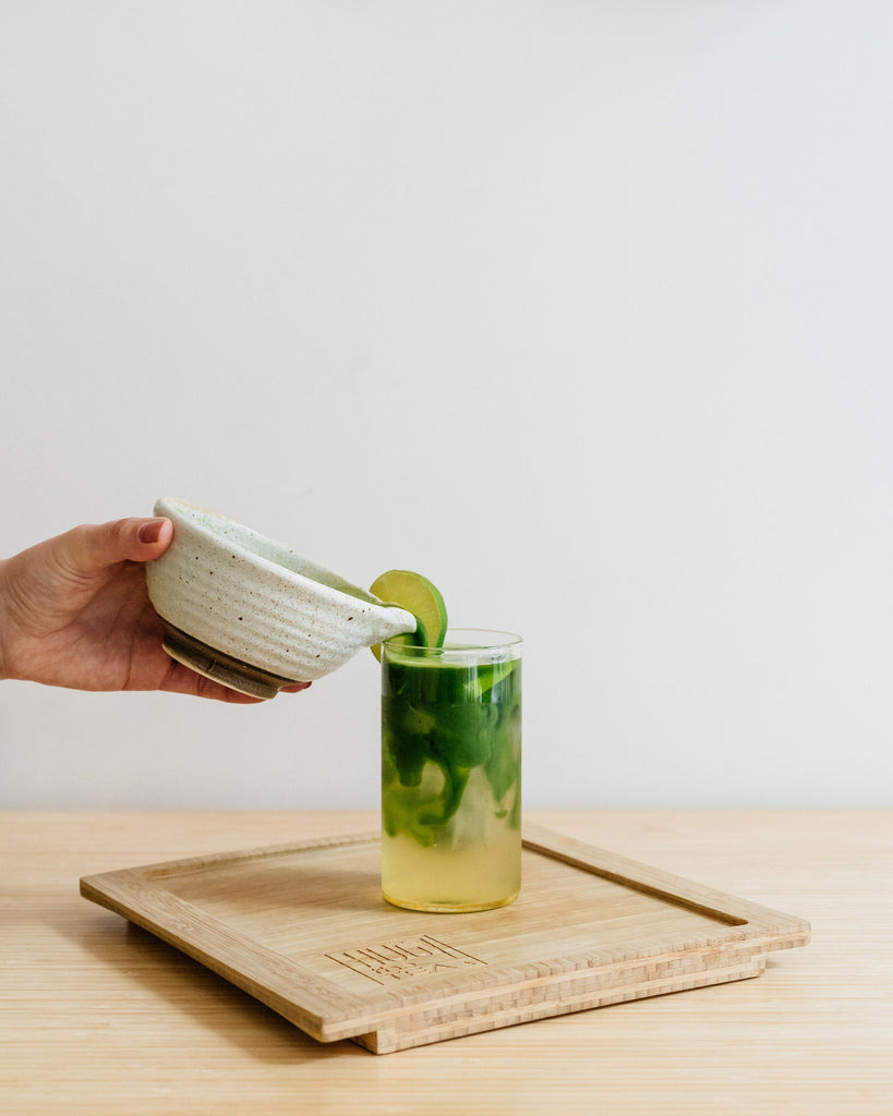 RECIPE: Japanese Green Iced Tea with Matcha & Lime