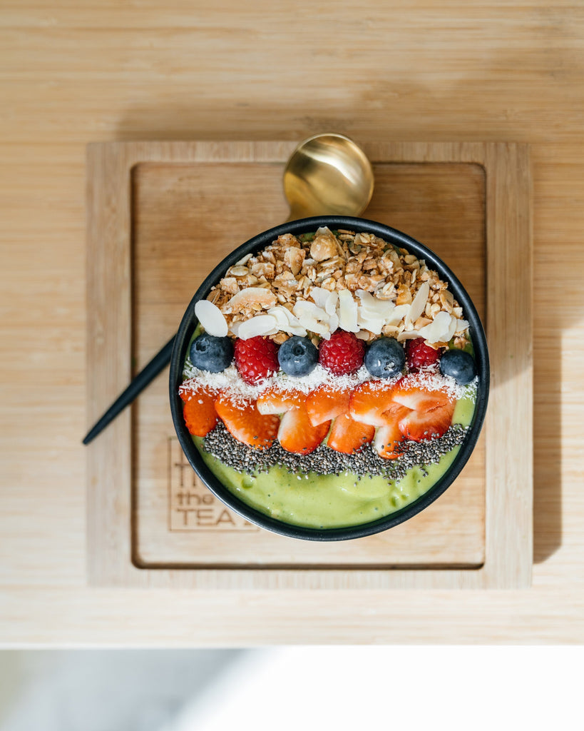 RECIPE: Matcha smoothiebowl