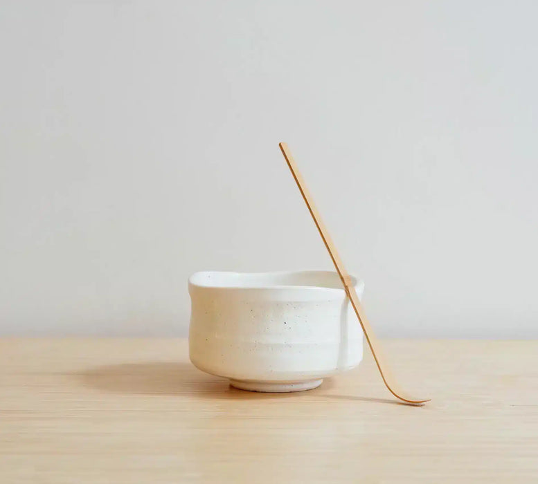 Matcha-Kit – mit weißer Schale (4-teilig)